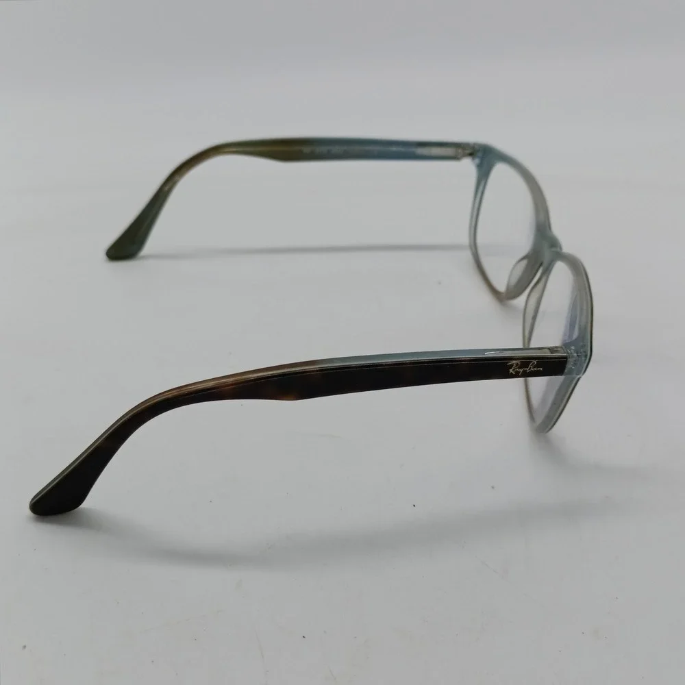 Ray-Ban RB5375 5883 Tortoise Brown Blue 53-18-145 Round Eyeglasses Frames #30
